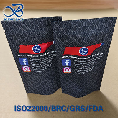 Umweltfreundliche, kindersichere Taschen mit Plaid-Muster - recycelbares Material und Manipulationssicherheit