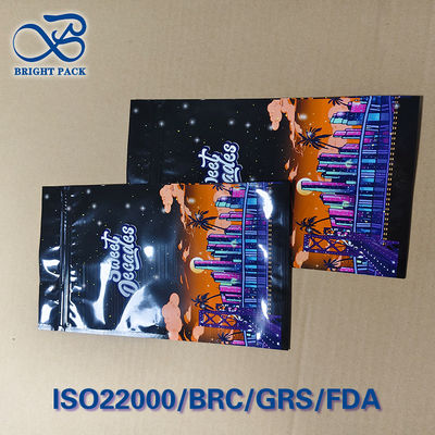 Individueller Stadt-Nachtlandschaft-Druck Tri-Seal kindersichere Beutel - ASTM F963 zertifiziert