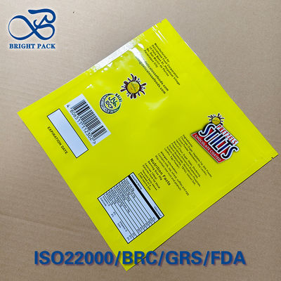 Individuelle Logo Herzform Stehbeutel mit Reißverschluss, lebensmittelechte wiederverschließbare Verpackungsbeutel für Süßigkeiten & Snacks​