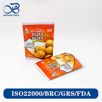 Großhandel hochwertige kundenspezifische Design-Laminate Stand-up-Poche Snacks Verpackungstüte.