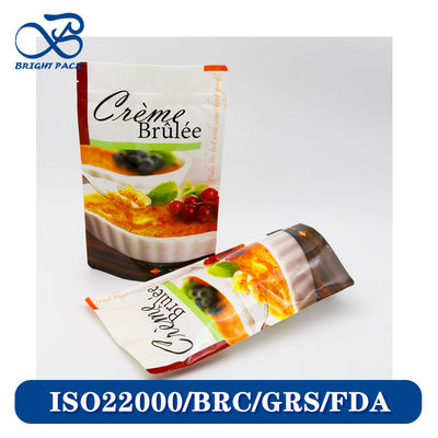 Qualitativ hochwertige Doypacks für Backwaren Verpackung mit kundenspezifischem Druck und wieder verschließbarem Ziplock.