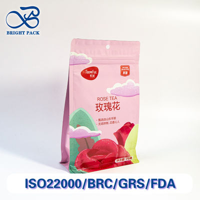 Kostengünstiger, achtseitig versiegelter Beutel für Tee-Verpackungen mit reißfester Ausführung und individuellem Druck. Mengenrabatte bei Großbestellungen.