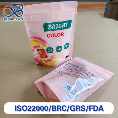 Kindersichere Taschen, das Logo und das Material für die Verpackung von Waschbeuteln anpassen.