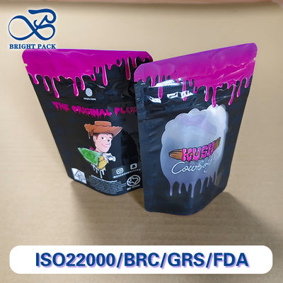High-Definition-Druck angepasste Grafik Kindersichere Taschen mit sichtbarem Fenster für Pharmazeutikaverpackungen.