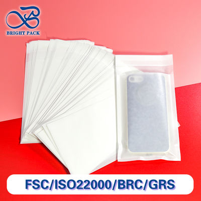 Individuell bedruckte Glassine-Papiertüten mit Selbstverschluss