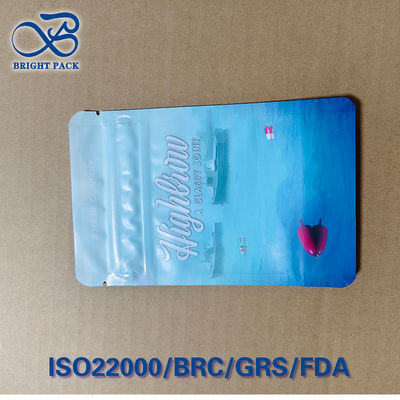 Ozeanoberfläche bedruckte, kindersichere Beutel, PVC/PE-laminiert, 10 m wasserdicht, ASTM F2090-zertifiziert