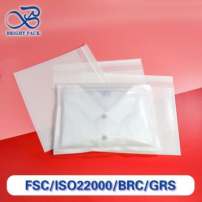 Umweltschonend biologisch abbaubare Papiertüten für T-Shirts mit guter oder halbtransparenter Transparenz