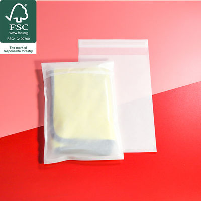 Papierglasbeutel biologisch abbaubare Kleidungsbeutel für T-Shirt- und Kleidungsverpackungen