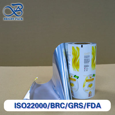 Wärmesiegelbare Aluminiumfolie-Rollfolie für Kosmetikverpackungen CPP/PET-Beschichtung kompatibel mit automatischen Verpackungsmaschinen