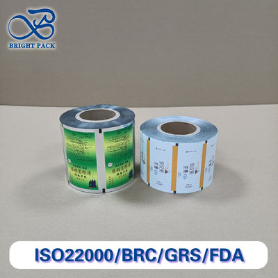 Verpackungstüten mit PET-Film für Lebensmittel, FDA/EU-zertifizierte feuchtigkeitsdichte Stand-up-Taschen für Snacks / Kaffee / Trockenwaren