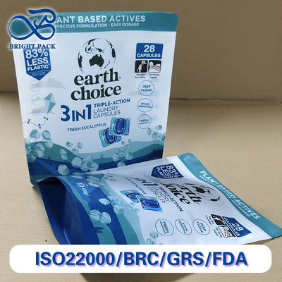 Custom Printed Multi-Layer Detergent Bags for Powder and Liquid