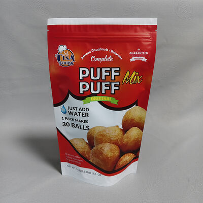 Maßgeschneiderte, hochbarriere Stand-up Tasche mit wieder verschließbarem Reißverschluss