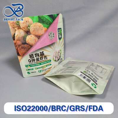 Lebensmittelzertifizierter Standbodenbeutel