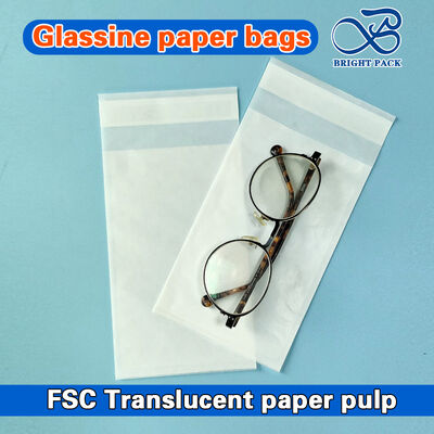 Ökofreundliche, recycelbare Glaspapierbeutel, fettfeste, klar sichtbar, ideal für Lebensmittelhandwerk, kleine Gegenstände