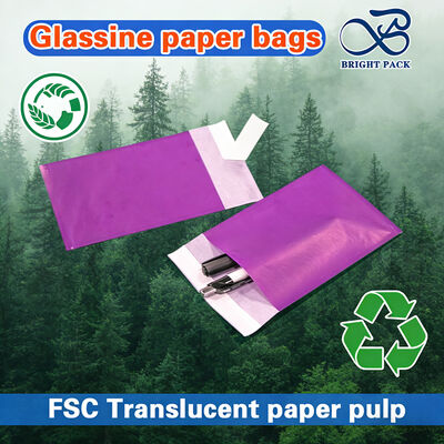 FSC-zertifizierte Glaspapiertüten mit hoher Transparenz und anpassbaren Größen für Luxus-Kleidungspakete