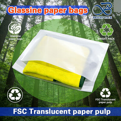 Customized Logo Glaspapiertasche Bekleidung Kompostierbare Kleidung Glaspapiertasche Transparentes Papier Verpackungstasche für T-Shirt Mantel