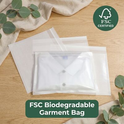Luxusglaspapiertüten für Bekleidung Verpackungen recycelbare umweltfreundliche Kunststoffe frei für zertifizierte EU-Zollanfertigung